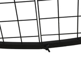 Sturdy Circular Flower Wall / Event Stand 200cm Diameter (Black Frame)