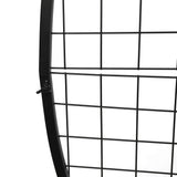 Sturdy Circular Flower Wall / Event Stand 200cm Diameter (Black Frame)