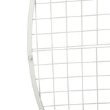 Sturdy Circular Flower Wall / Event Stand 200cm Diameter (White Frame)