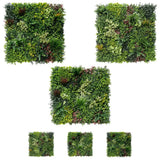 Luxury Triptych Vertical Garden / Living Wall Set 3 of Pieces 1m x 1m (3 SQM Set) UV Resistant - Designer Plants