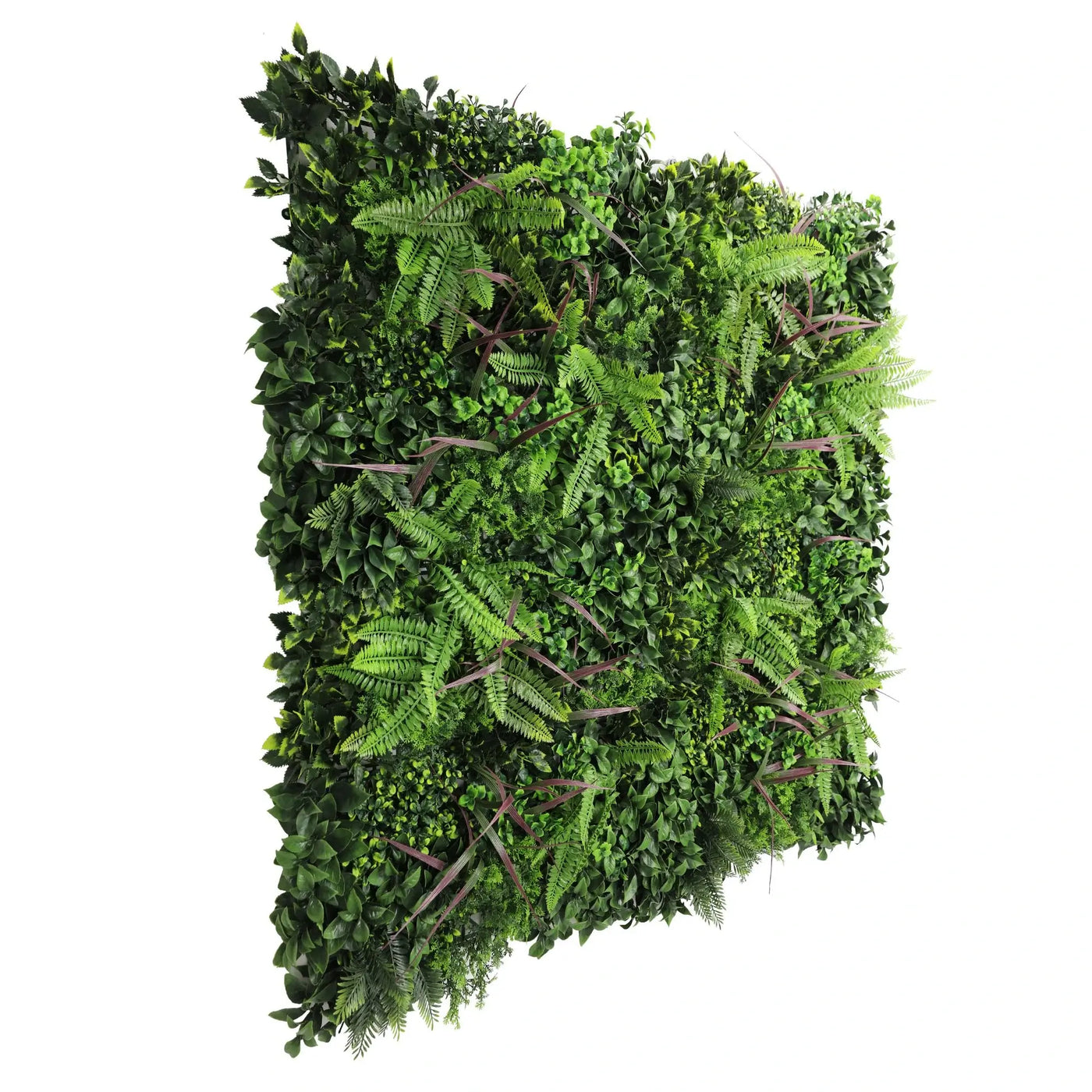 Verdant Fern Artificial Vertical Garden / Green Wall Panel 1m x 1m UV Resistant
