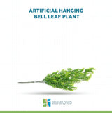 Artificial Hanging Bell Leaf Plant 80cm Long UV Resistant