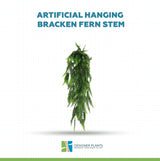 Artificial Hanging Bracken Fern Stem UV Resistant 77 cm