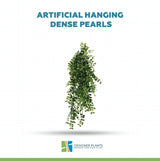 Artificial Hanging Dense Pearls (Nearly Natural) UV Resistant 80cm
