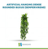 Artificial Hanging Dense Rounded Buxus (Sempervirens) UV Resistant 78cm