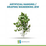 Artificial Hanging / Draping Wandering Jew 42cm