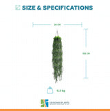 Artificial Hanging Fern Basket UV Resistant 26cm x 135cm