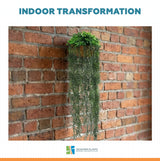 Artificial Hanging Fern Basket UV Resistant 35cm x 140cm
