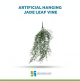 Artificial Hanging Jade Leaf Vine UV Resistant 90cm