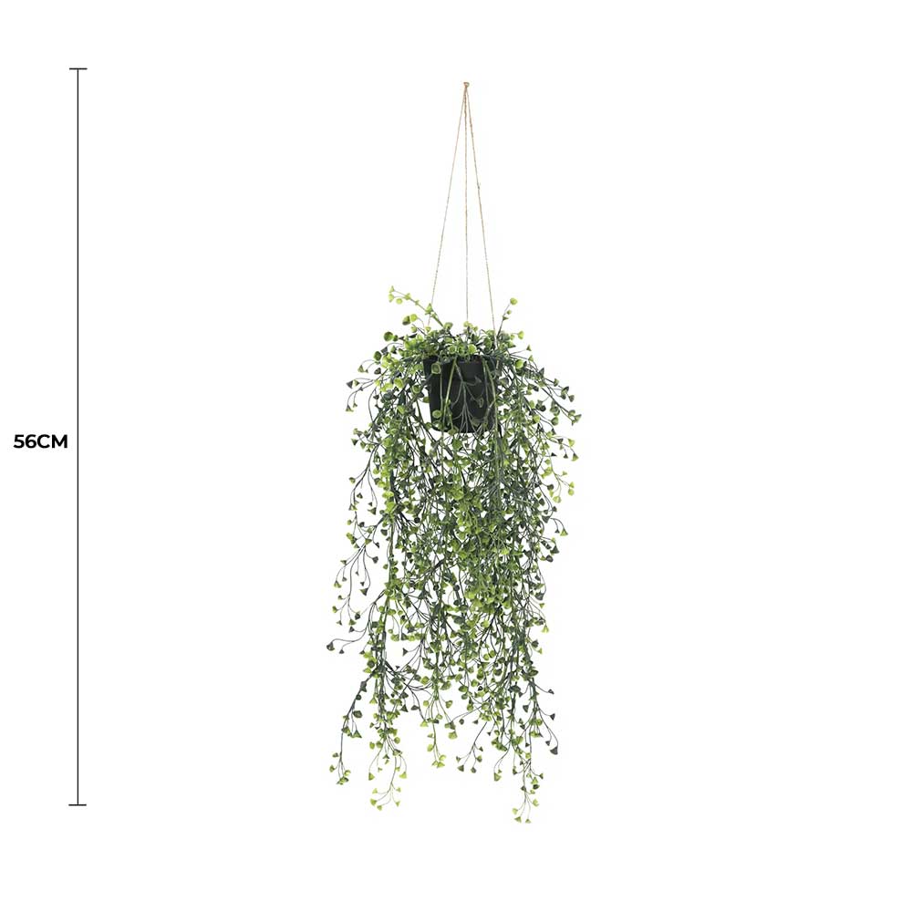 Artificial Hanging Pearls (Potted)  56cm UV Resistant