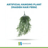 Artificial Hanging Plant (Maiden Hair Fern) UV Resistant 90cm