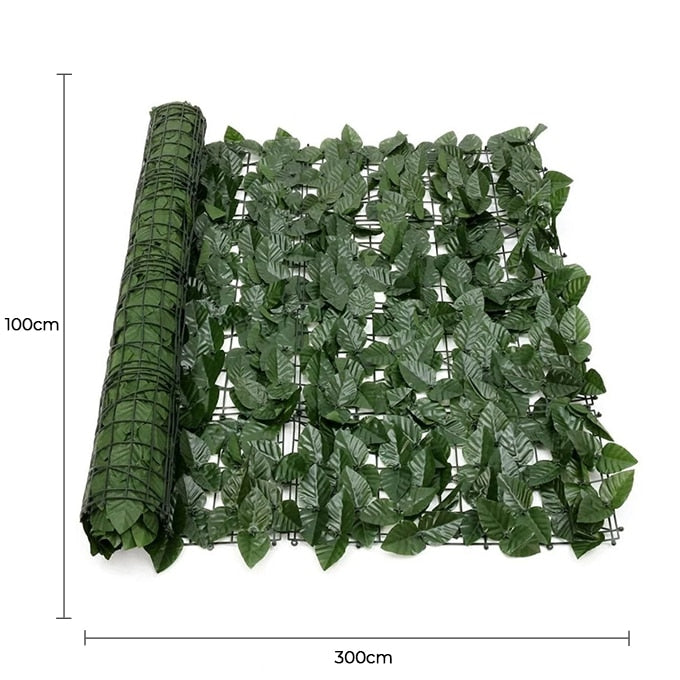 Dense Artificial Ivy Leaf Roll 3m x 1m