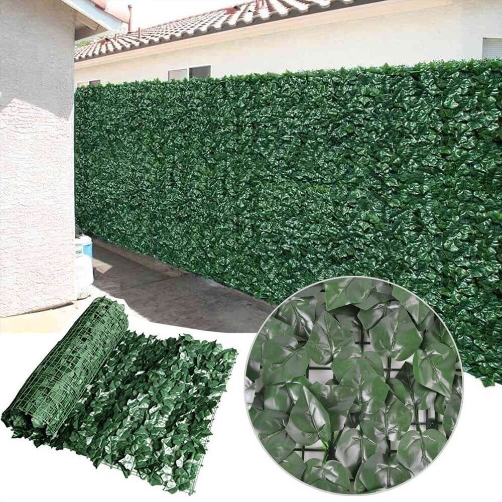 Artificial Ivy Leaf Hedging 3m x 1m Roll (Fake Ivy Roll) - Designer Plants