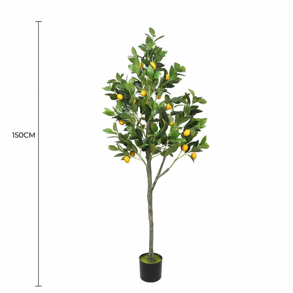 Artificial Lemon Tree (Potted) with Lemons 150cm
