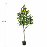 Artificial Lemon Tree (Potted) with Lemons 150cm