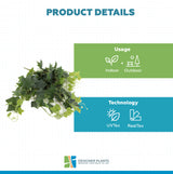 Artificial Nearly Natural Draping Hanging Dense Ivy Bush 90cm