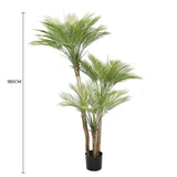 Artificial Parlour Palm Tree 180cm Multi Trunk UV Resistant