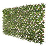 Premium Jasmine Artificial Hedge Extendable Trellis / Screen 2 Meter By 1 Meter UV Resistant (PVC) - Designer Plants