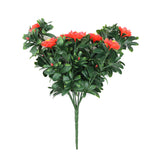 Premium Artificial Red Rose Bunch UV Resistant 45cm - Designer Plants