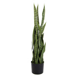 Artificial Snake Plant Sansevieria UV Resistant 85cm - Designer Plants