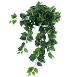 Bright Mixed Artificial Philodendron Garland Bush 100cm - Designer Plants