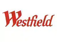 The red Westfield script logo on a plain white background.