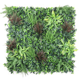 Coastal Greenery Vertical Garden / Green Wall UV Resistant 100cm x 100cm - Designer Plants