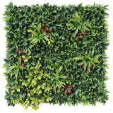 Dense Green Meadows Vertical Garden / Green Wall UV Resistant 1m x 1m - Designer Plants