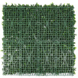 Luxury Flowering Artificial Buxus Hedge Panel UV Resistant 1m x 1m