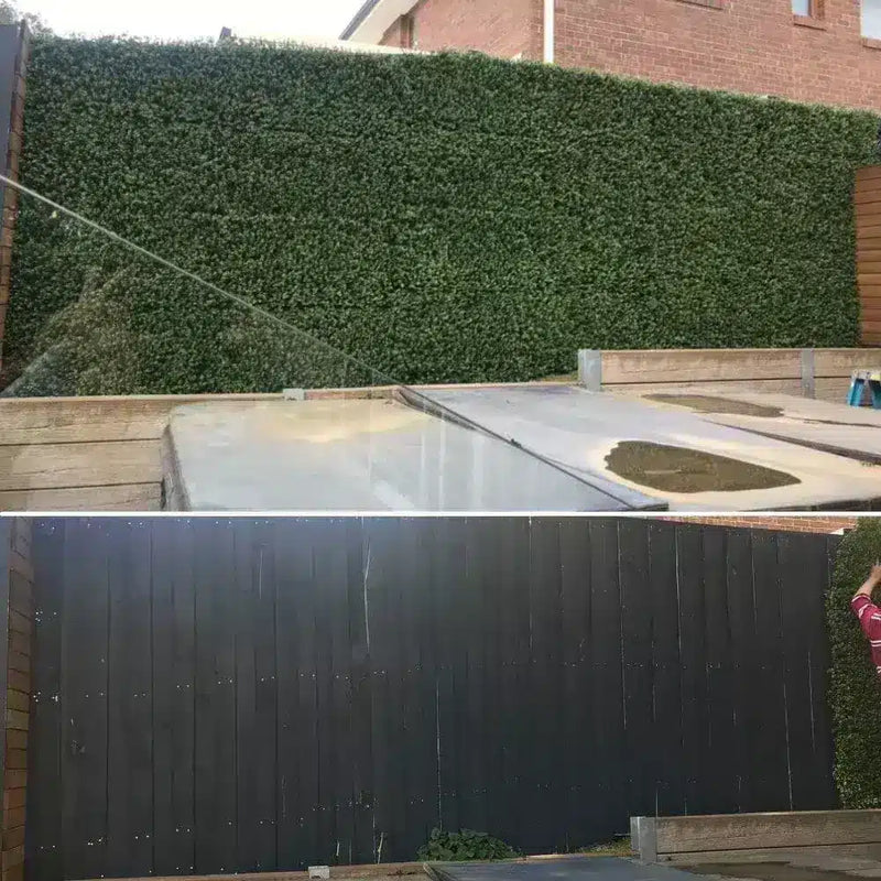 Backyard courtyard transformation