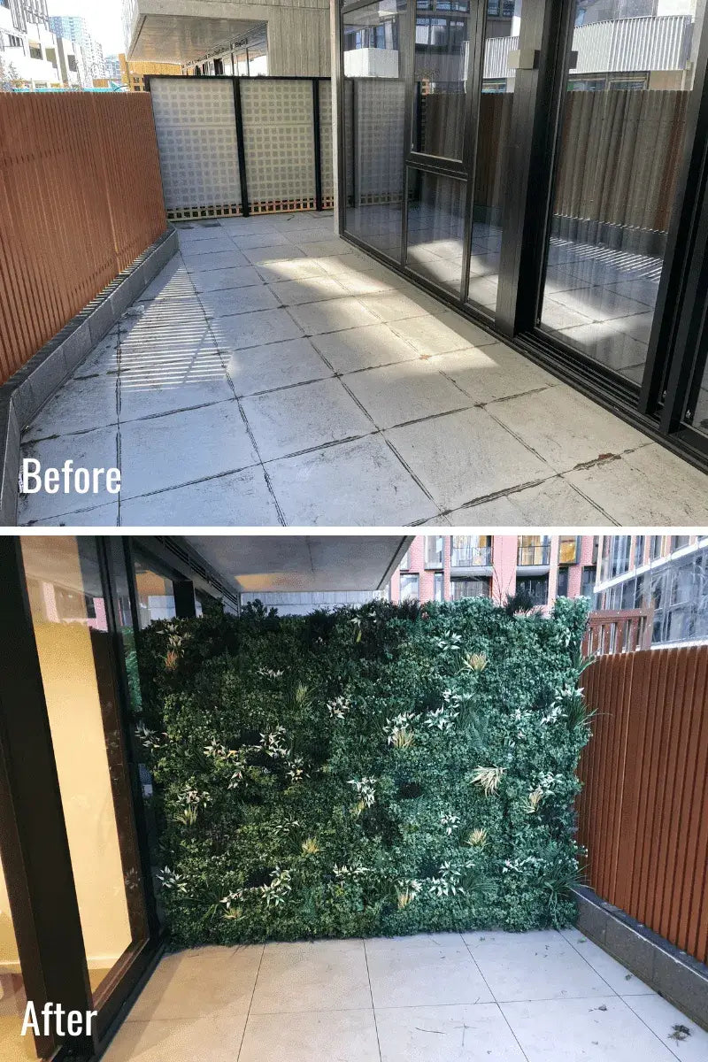 From drab to fab wall transformation in a Melbourne fit-out