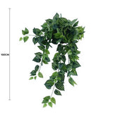 Bright Mixed Artificial Philodendron Garland Bush 100cm