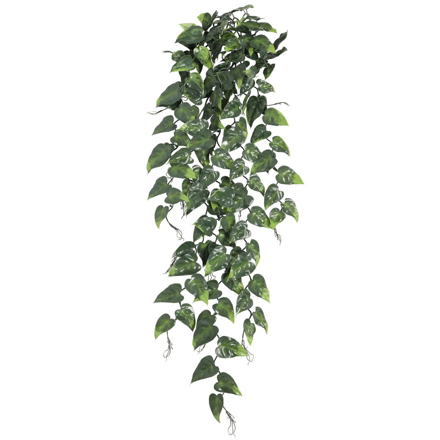 Hanging Artificial Pothos / Philodendron Plant UV Resistant 105cm - Designer Plants