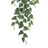 Hanging Artificial Pothos / Philodendron Plant UV Resistant 105cm