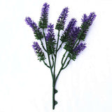 Small Artificial Lavender Stem / Wall Plant UV Resistant 26cm - Designer Plants