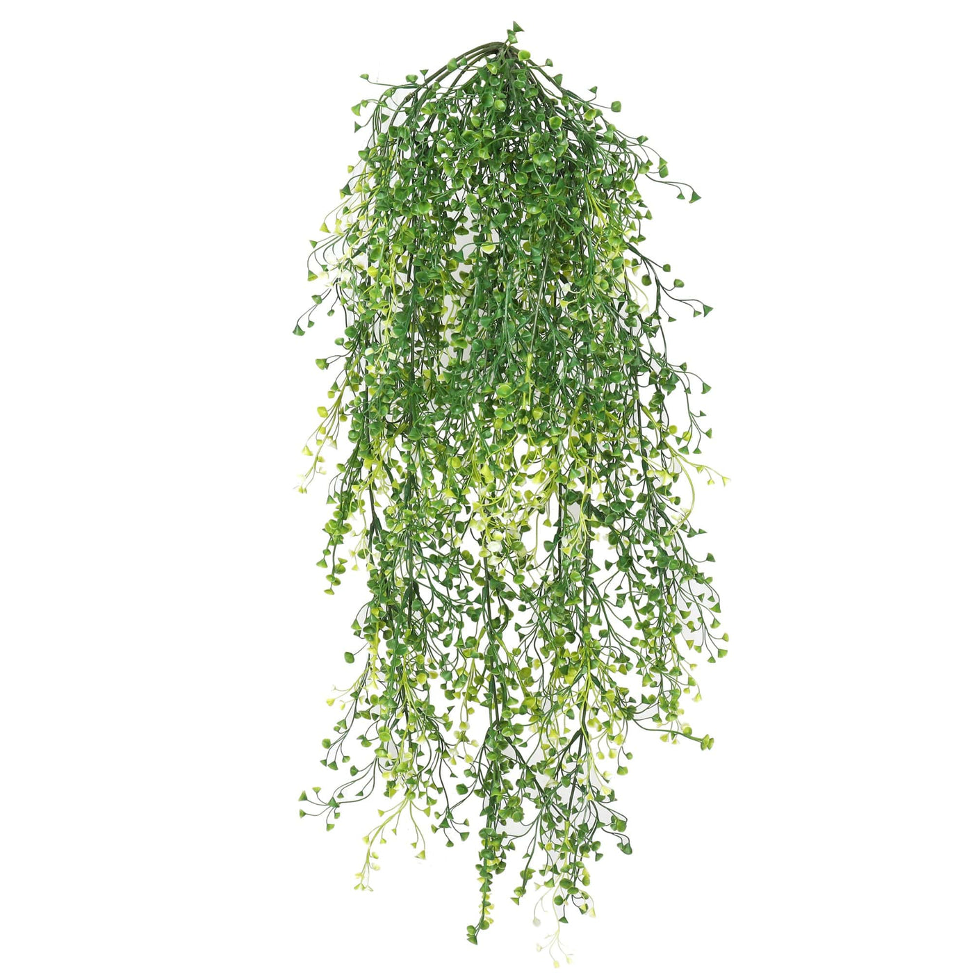 Artificial Hanging Plant (Mixed Green String of Pearls) UV Resistant 90cm - Designer Plants