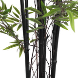 Premium Dense Artificial Black Bamboo 150cm