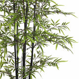 Premium Dense Artificial Black Bamboo 150cm