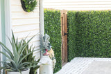 Luxury Flowering Artificial Buxus Hedge Panel UV Resistant 1m x 1m