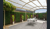 Luxury Flowering Artificial Buxus Hedge Panel UV Resistant 1m x 1m