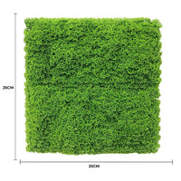 Fresh Natural Green Artificial Moss / Green Wall UV Resistant Sample