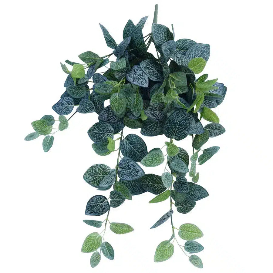 Artificial Fittonia Hanging Garland Bush 80cm - Designer Plants