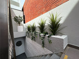 Potted Artificial Long Grass (Yucca Grass) 115cm UV Resistant