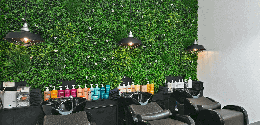 White Oasis UV Stabilised Vertical Garden Wall Premium Sample