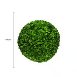 Large Clover Hedge Artificial Topiary Ball UV Resistant 44cm