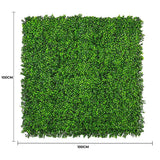 Luxury Deluxe Buxus (Bright) Hedge Panels UV Resistant 1m x 1m