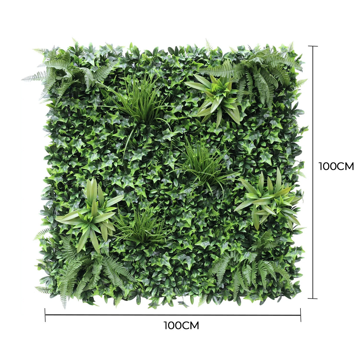 Luxury Green Tropics Vertical Garden/Green Wall UV Resistant 1m x 1m