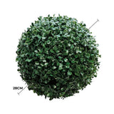 Medium Boxwood Topiary Ball UV Resistant 28cm