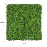 Mixed Boxwood Hedge Panels / Screens UV Resistant 1m x 1m