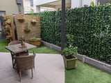 Boston Ivy Leaf Screen Green Wall Panel UV Resistant 1m x 1m